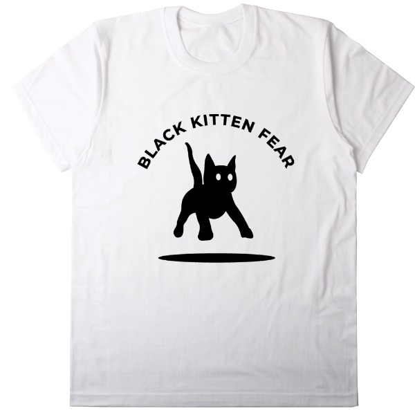 [BF-230] 빈스패밀리 아기고양이 아동 반팔 면 티셔츠 국내산
